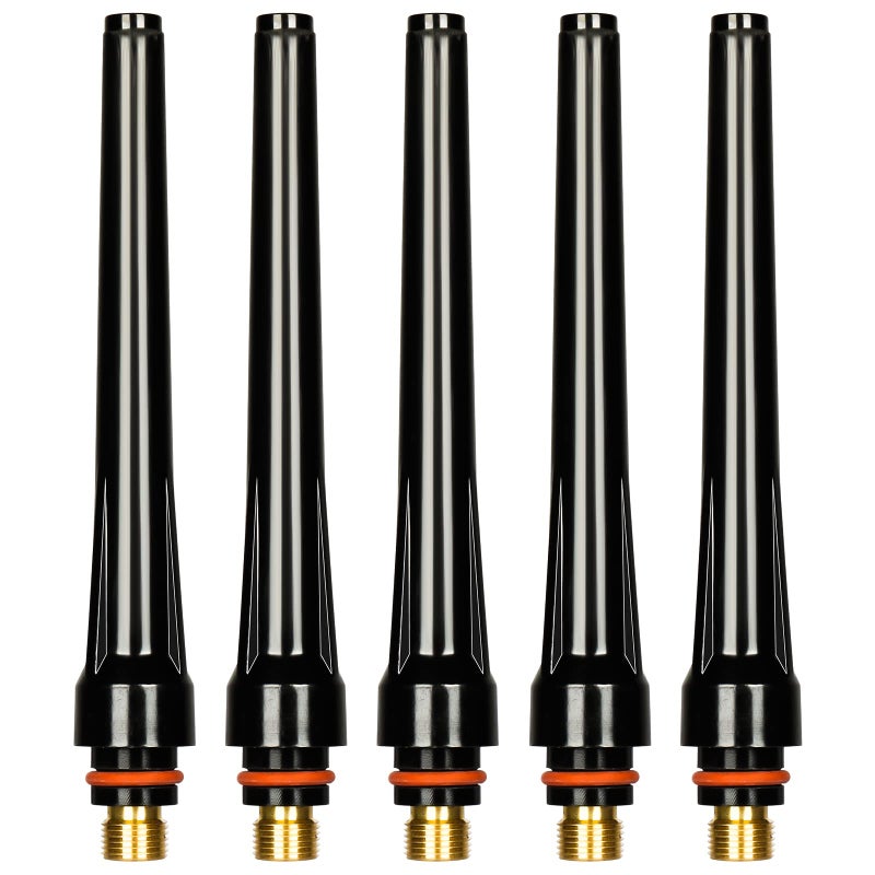 Alffun 5Pcs TIG Welding 57Y02 Long Back Cap for TIG Welding Torch wp 17 18 26 Series Tig ConsumablesWelding Soldering Supplies - Image 1